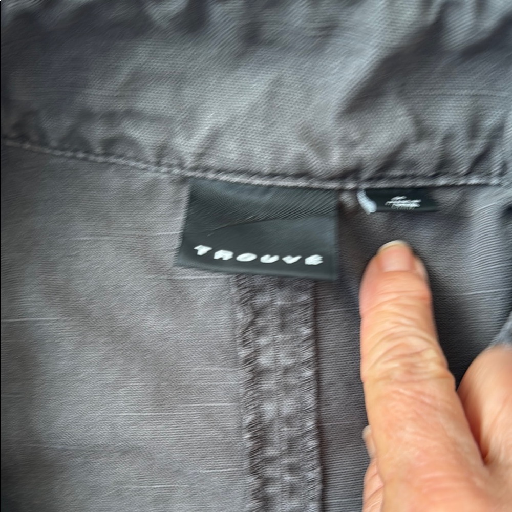 Trouve Gray Utility Jacket - Picture 6 of 12